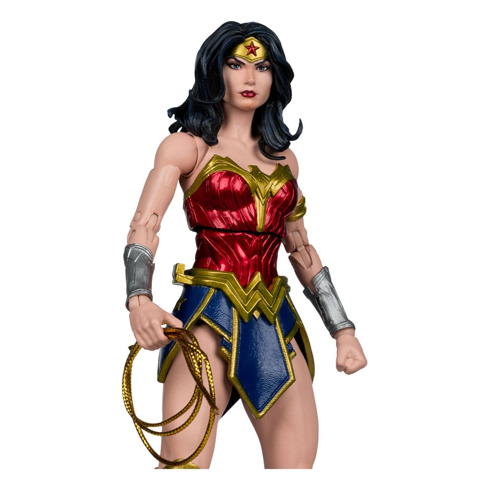 DC Justice League Monsterverse DC Multiverse Action Figures 2-Pack Wonder Woman Vs. Atomic Blast Godzilla 18 cm
