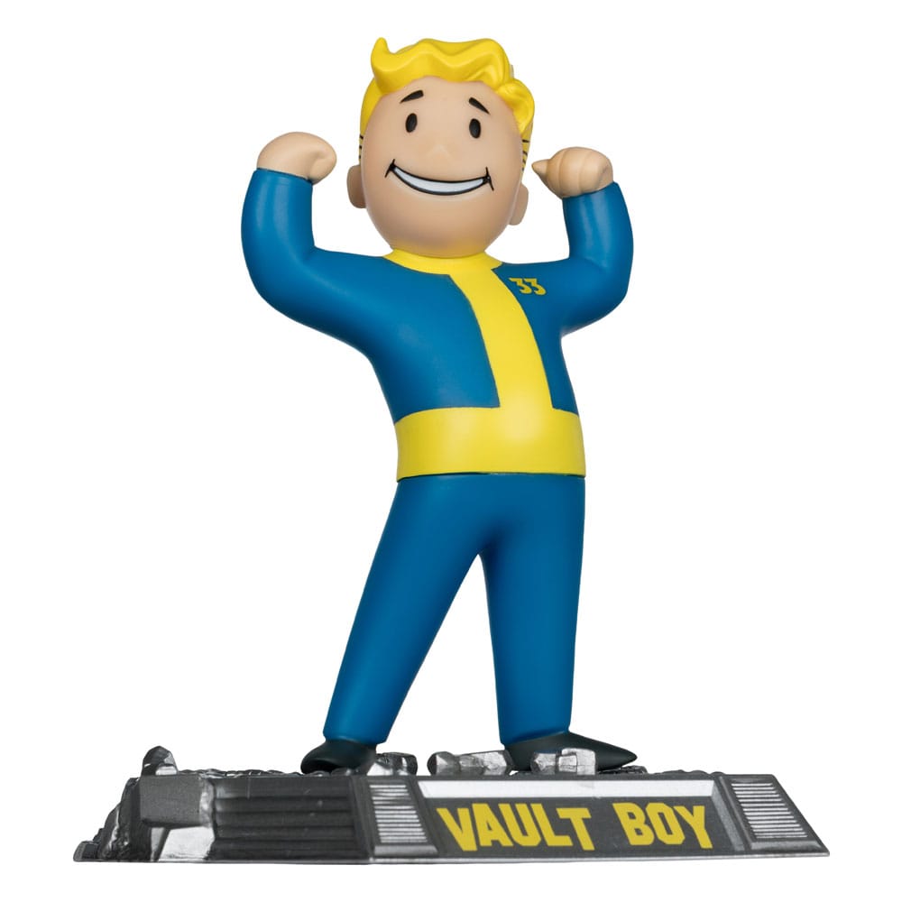 Fallout Movie Maniacs Action Figure Vault Boy Version 1 14 cm