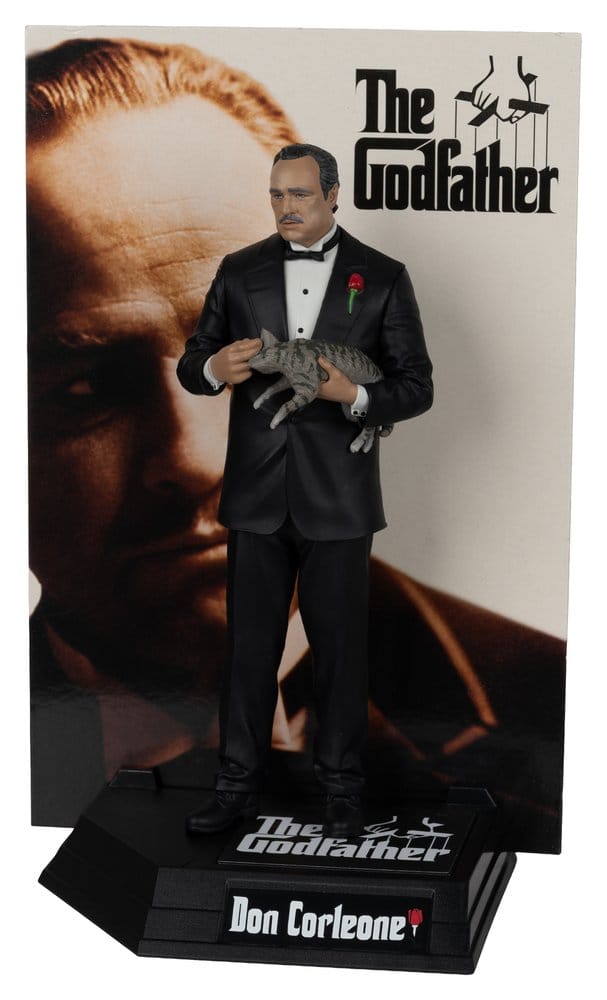 The Godfather Movie Maniacs Paramount Figure Don Corleone 17 cm
