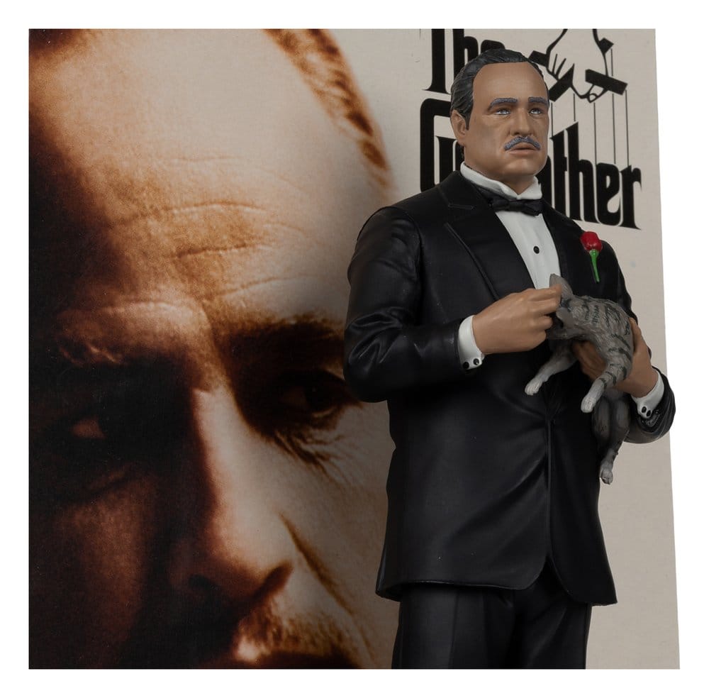 The Godfather Movie Maniacs Paramount Figure Don Corleone 17 cm