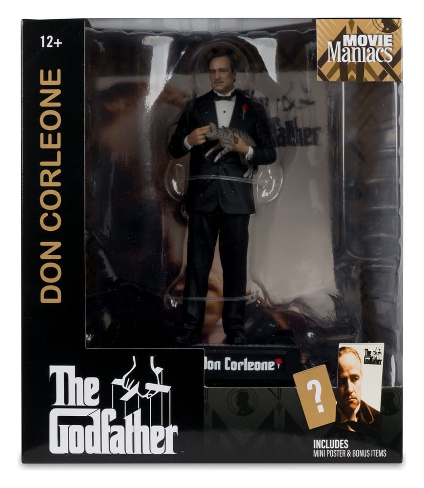 The Godfather Movie Maniacs Paramount Figure Don Corleone 17 cm