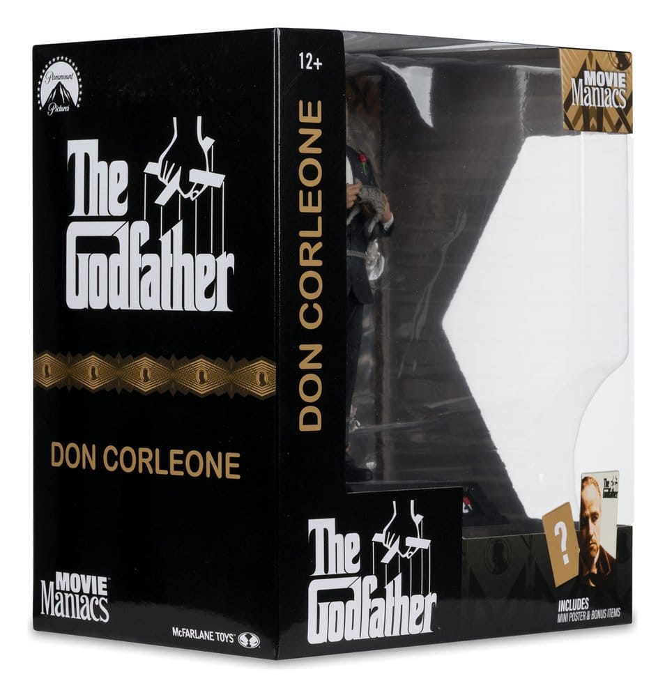 The Godfather Movie Maniacs Paramount Figure Don Corleone 17 cm