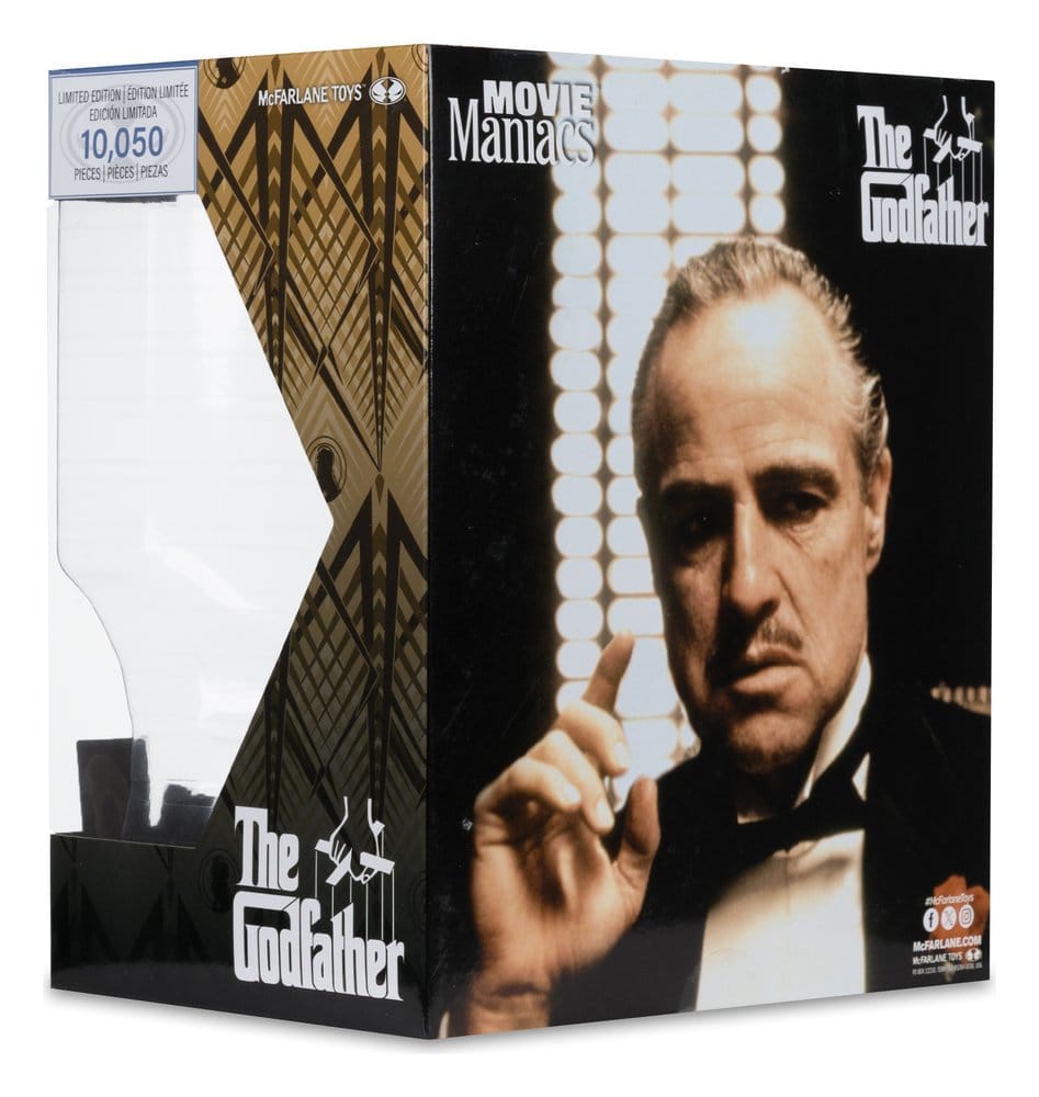 The Godfather Movie Maniacs Paramount Figure Don Corleone 17 cm