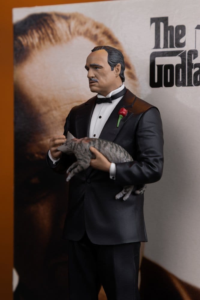 The Godfather Movie Maniacs Paramount Figure Don Corleone 17 cm