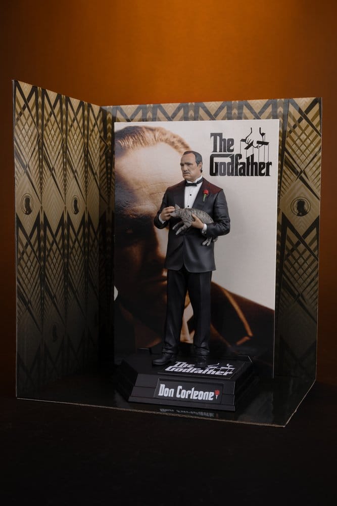 The Godfather Movie Maniacs Paramount Figure Don Corleone 17 cm
