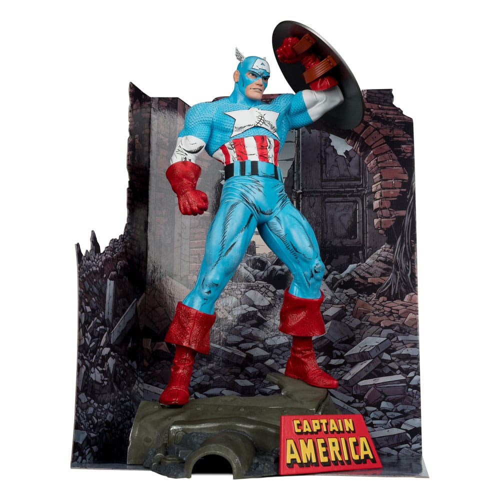 Marvel PVC Statue 1/6 Captain America (The Amazing Spider-Man #323) 28 cm