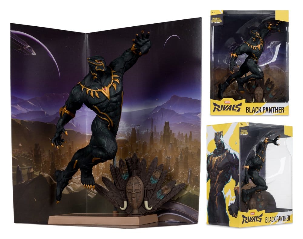 Marvel Rivals 1/6 Scale Statue Black Panther 27 cm