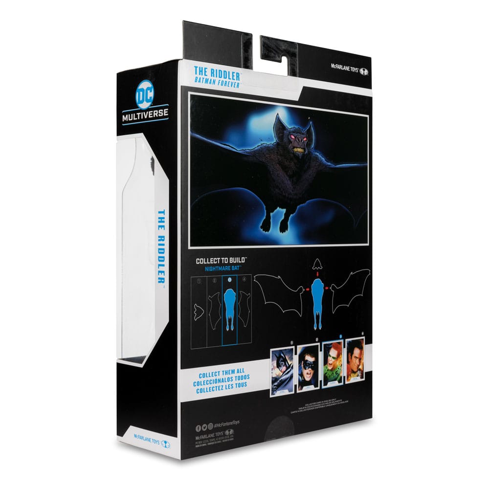 DC Build A Megafig Actionfigur Batman Forever The Riddler (Gold Label) 18 cm