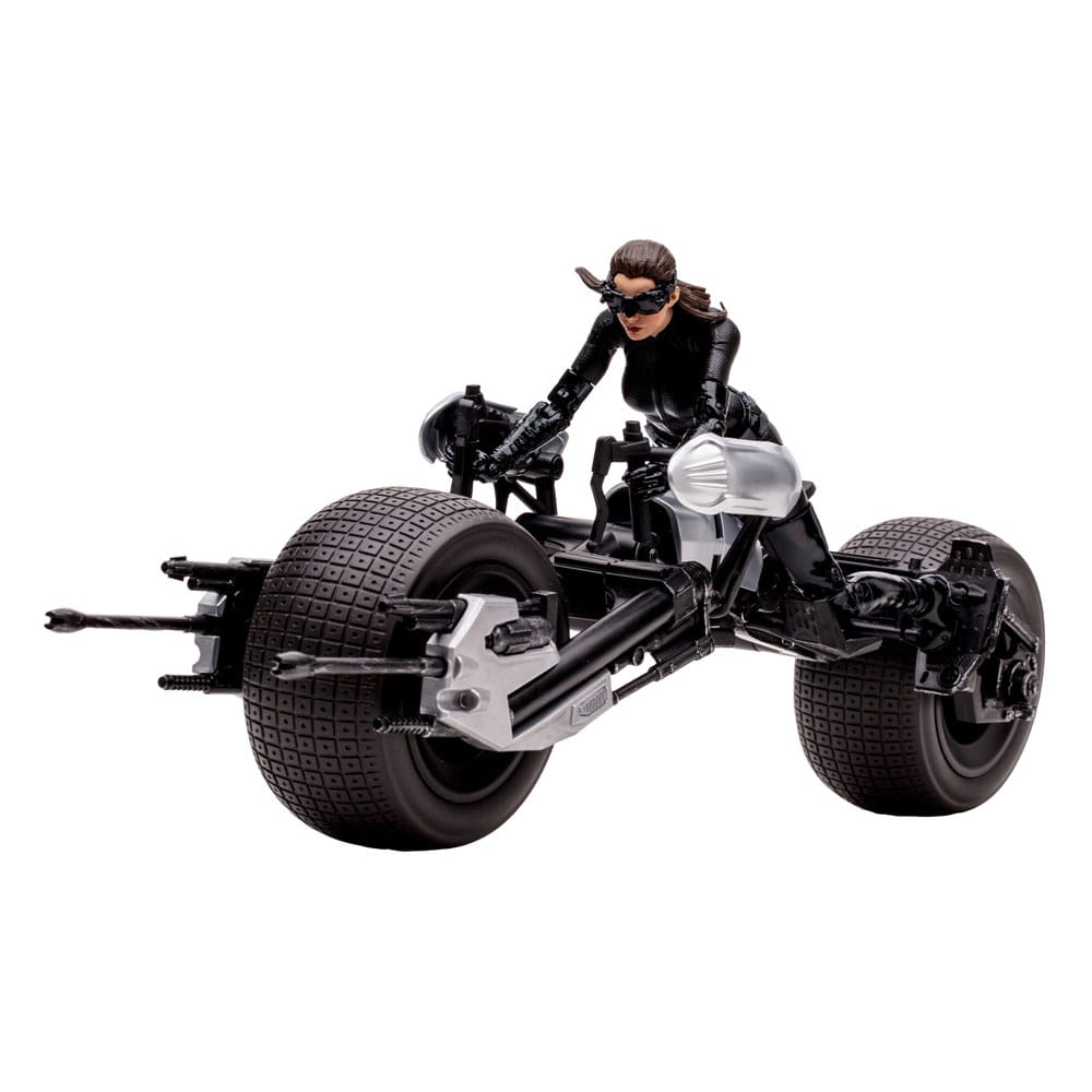 DC Multiverse Vehicle Batpod mit Catwoman (The Dark Knight Rises)