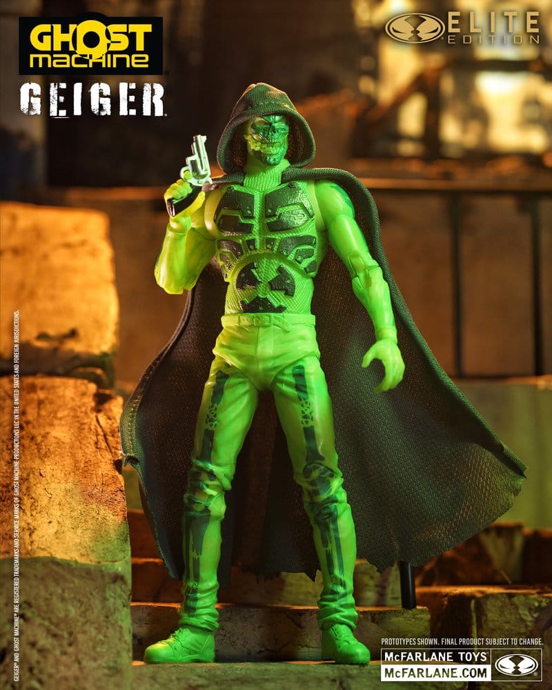 Ghost Machine McFarlane Elite Edition Deluxe Action Figure Geiger 18 cm