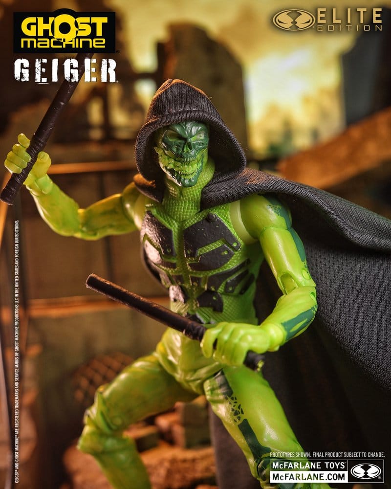 Ghost Machine McFarlane Elite Edition Deluxe Action Figure Geiger 18 cm