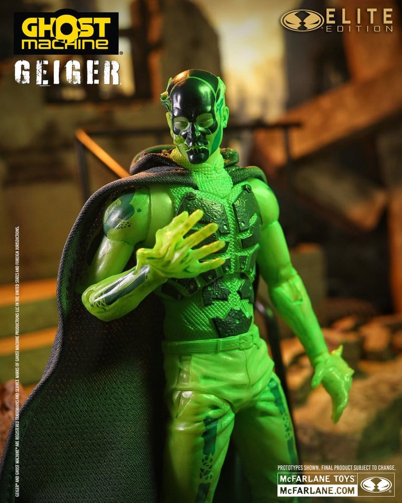 Ghost Machine McFarlane Elite Edition Deluxe Action Figure Geiger 18 cm