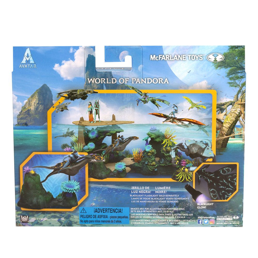 Avatar: The Way of Water Deluxe mittelgroße Actionfiguren Neteyam &amp; Ilu