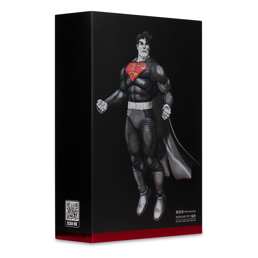 DC Multiverse Action Figure Superman (The Dark Knight Returns) (Black & White Accent Edition) (Gold Label) 18 cm