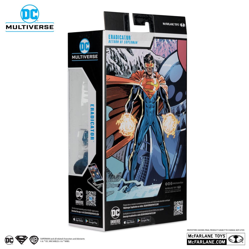 Return of Superman DC Multiverse Action Figure Eradicator (Platinum Edition) 18 cm