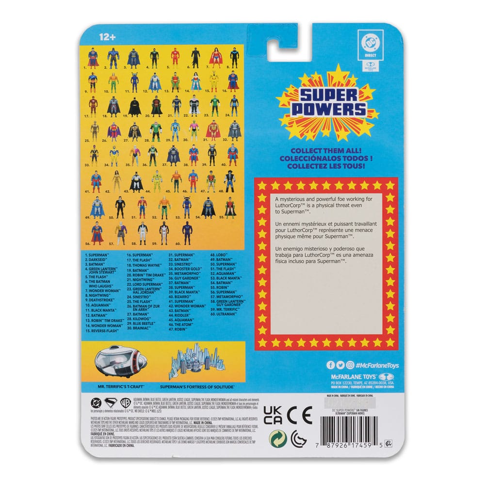 Superman (2025) DC Direct Super Powers Action Figure Ultraman 12 cm