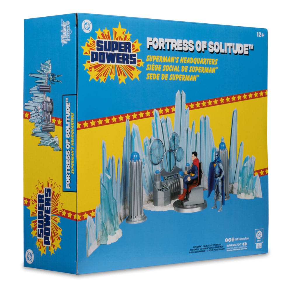 Superman (2025) DC Direct Playset Fortress of Solitude with Superman R
