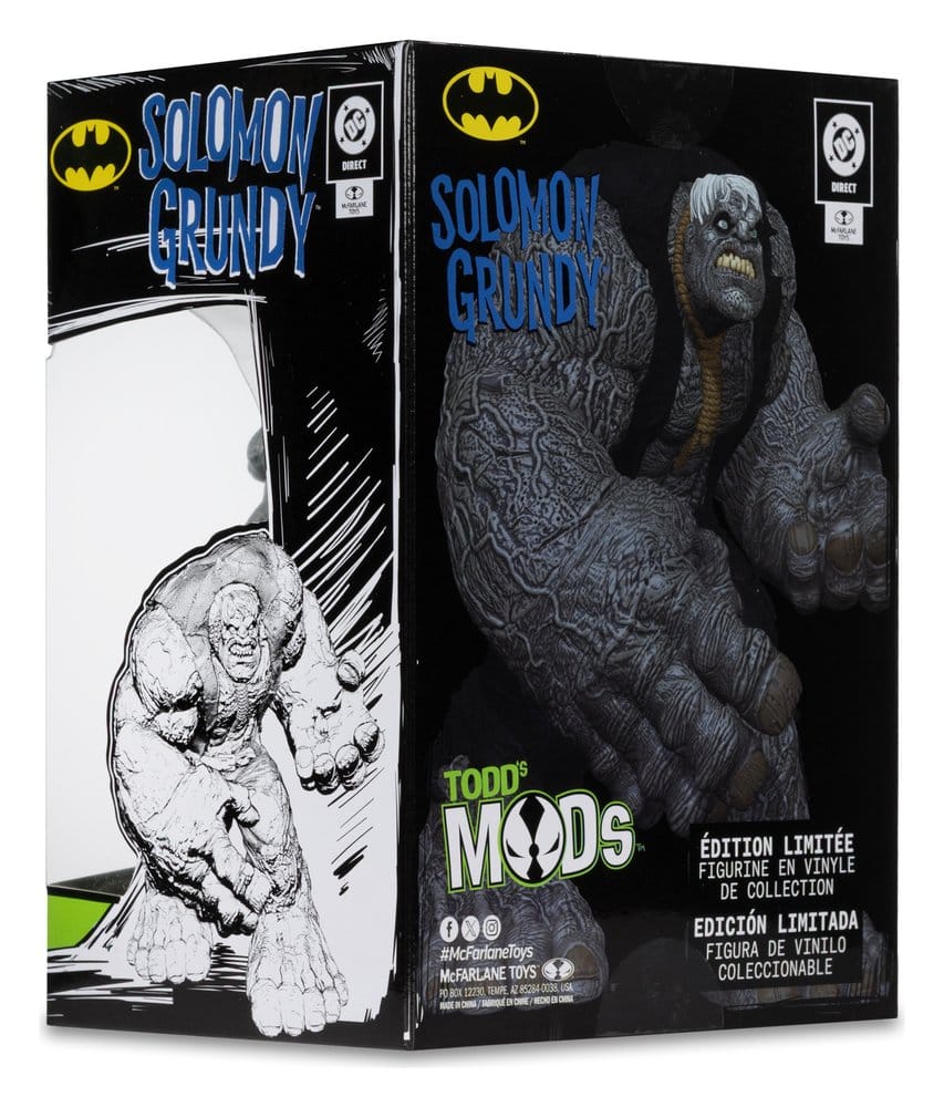 DC Direct Collector Vinyl Statue Solomon Grundy (Limited Edition Todd's Mods) 11 cm