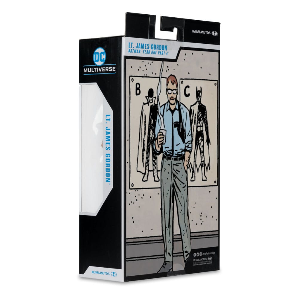 Batman Year One (Part 4) DC Multiverse Action Figure Lt. James Gordon (Gold Label) 18 cm