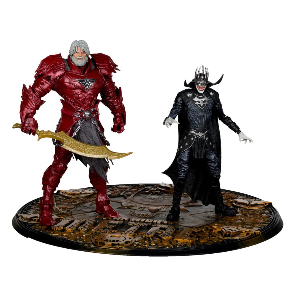 DC Multiverse McFarlane Collector Edition Action Figure 2-Pack #04 Batman Who Laughs (Knight Armor) & Merciless (Dark Multiverse) 18 cm