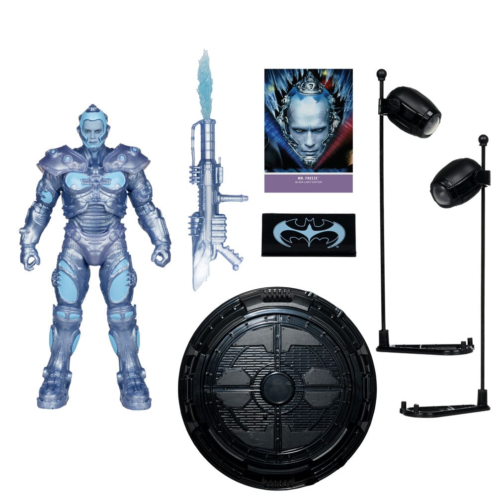 Batman & Robin DC Multiverse Action Figure Mr. Freeze (Black Light Edition) (Gold Label) 18 cm