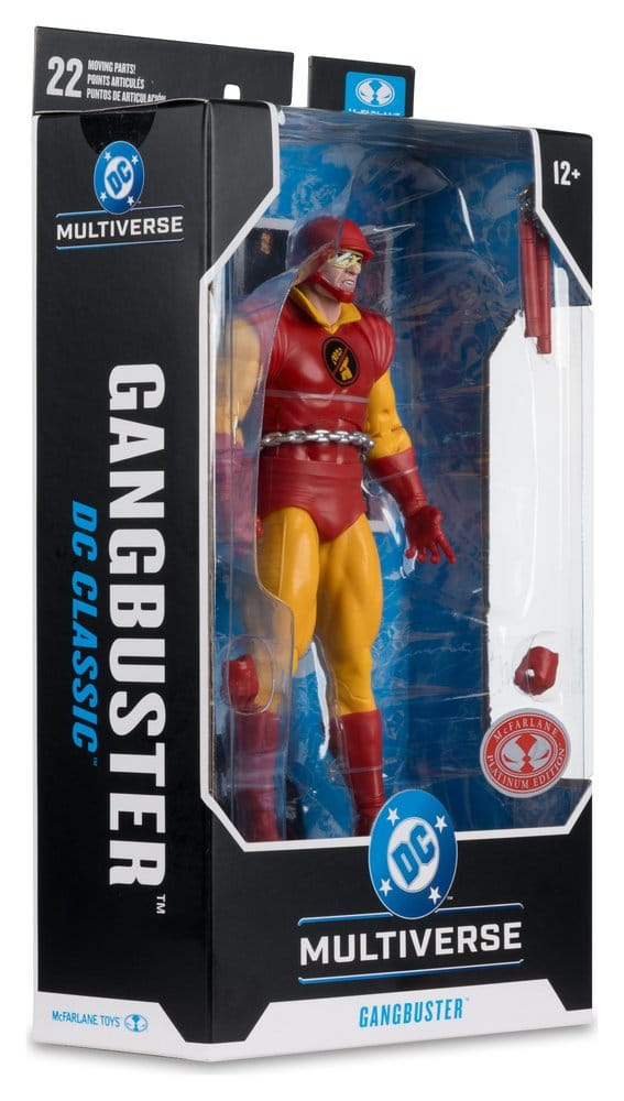 DC Multiverse Action Figure Gangbuster (DC Classic) (Red Platinum Edition) 18 cm
