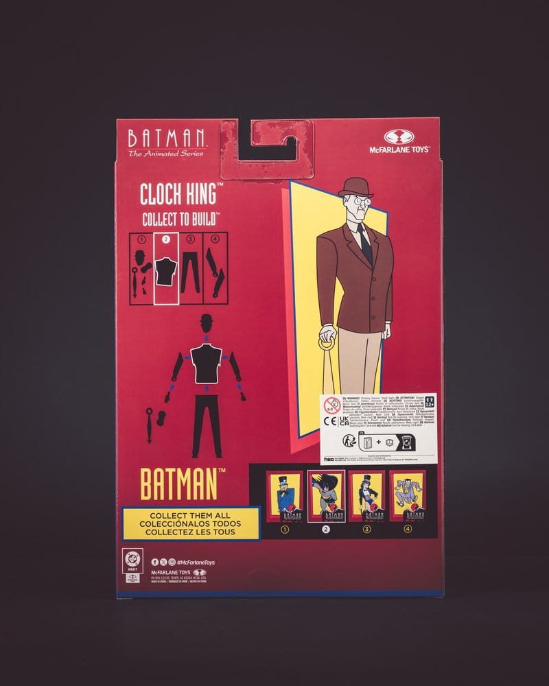 Batman: The Animated Series DC Direct Build-A Action Figures Wave 7 Batman (Alternate Expressions) (Chase) 15 cm