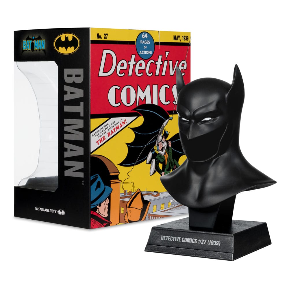 Batman DC Direct Mini Replica 1/3 Batman Cowl (Detective Comics #27) (1st Apperance) 18 cm