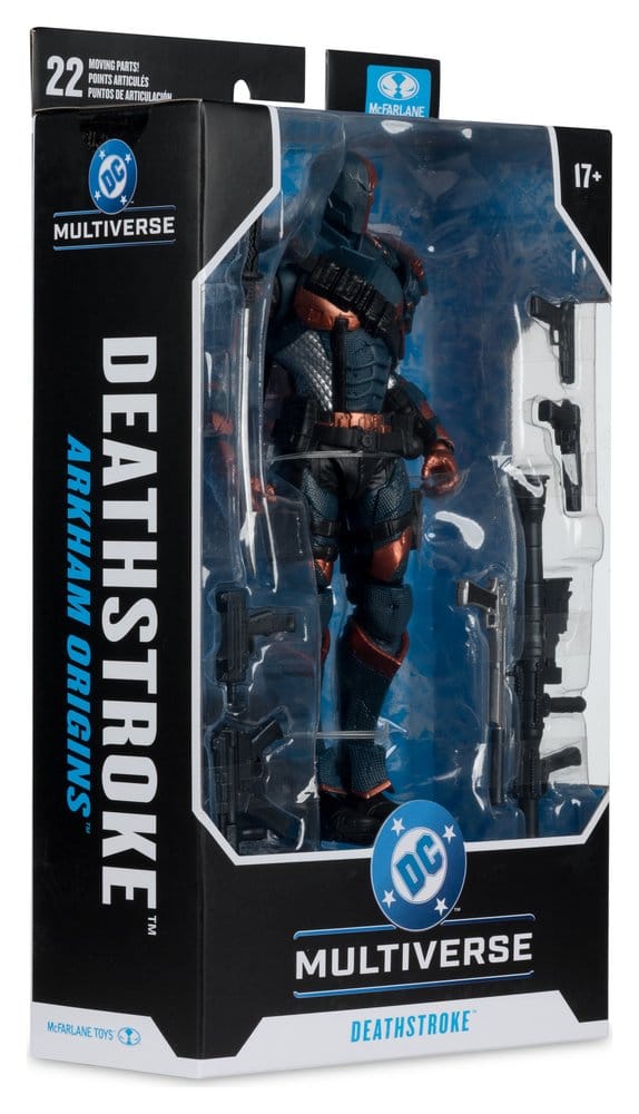Arkham Origins DC Multiverse Action Figure Deathstroke 19 cm