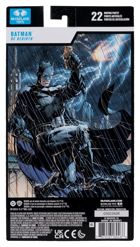 DC Multiverse Action Figure Batman (DC Rebirth) 18 cm