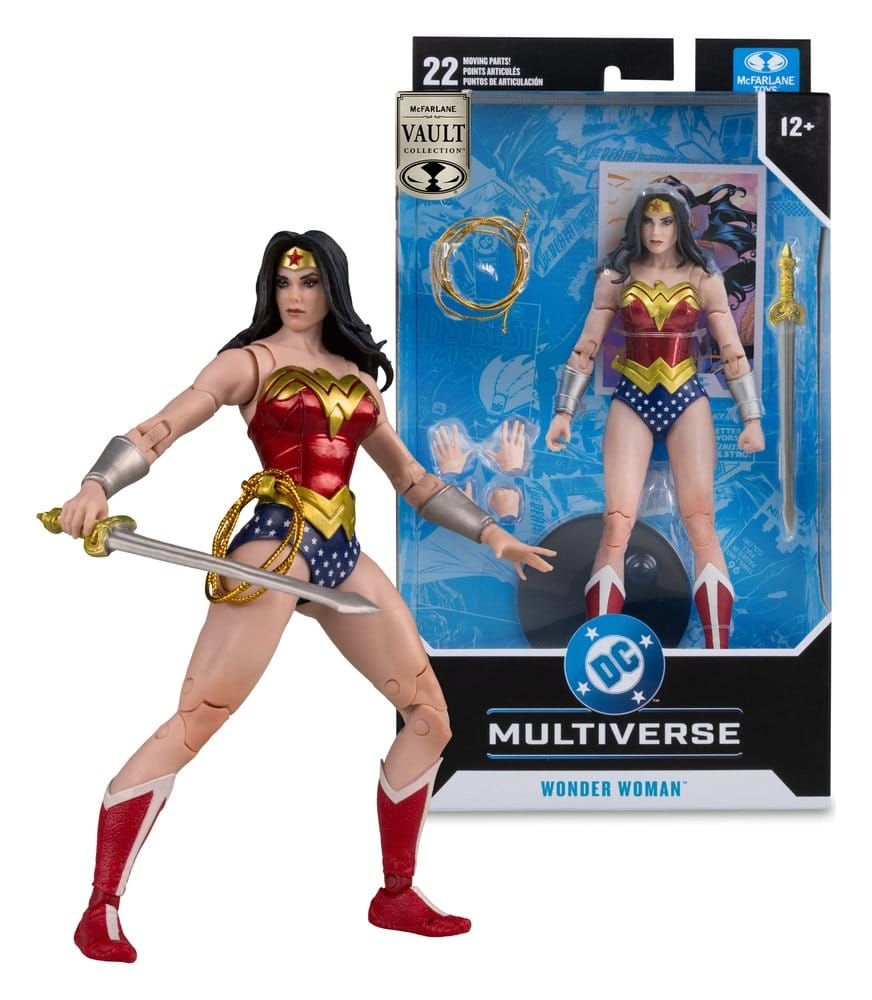 DC Multiverse McFarlane Vault Collection Action Figure Wonder Woman (Classic) 18 cm