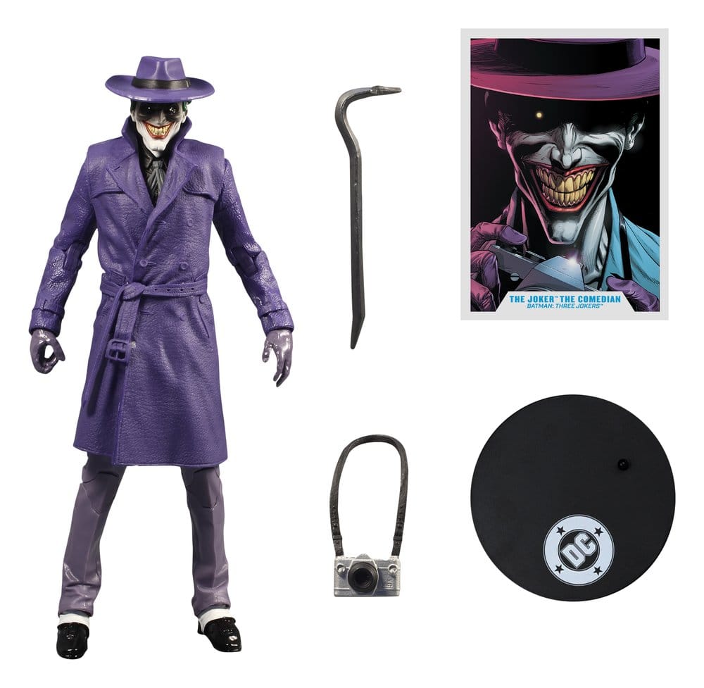 DC Multiverse McFarlane Vault Collection Action Figure The Joker (The Comedian) (Batman: Three Jokers) 18 cm