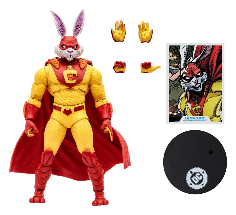 DC Multiverse McFarlane Vault Collection Action Figure Captain Carrot (Justice League Incarnate) 18 cm
