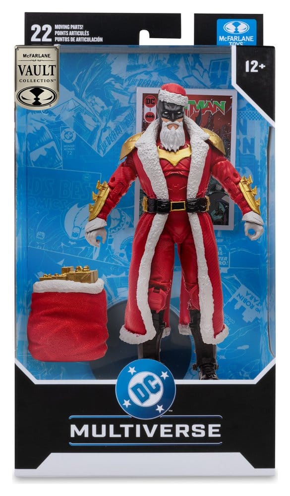 DC Multiverse McFarlane Vault Collection Action Figure Batman (Red Santa Suit) 18 cm