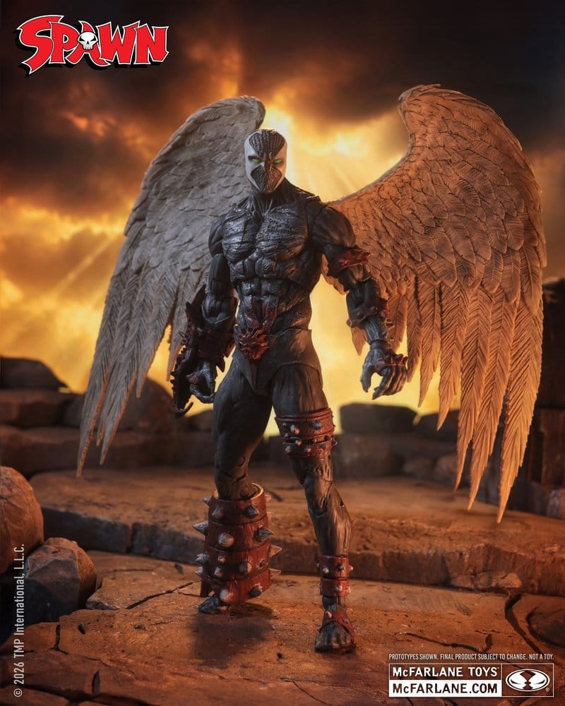 Spawn Toy Action Figure Wings of Redemption Spawn 23 cm