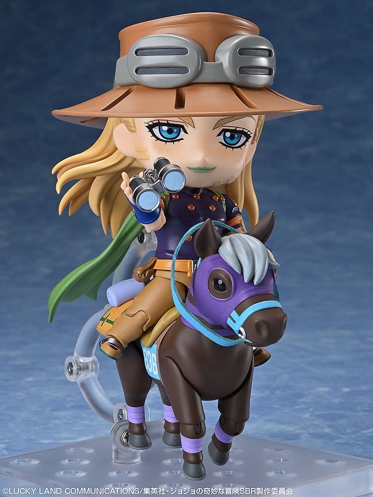 JoJo's Bizarre Adventure Steel Ball Run Nendoroid Action Figure Gyro Zeppeli DX Ver. 10 cm