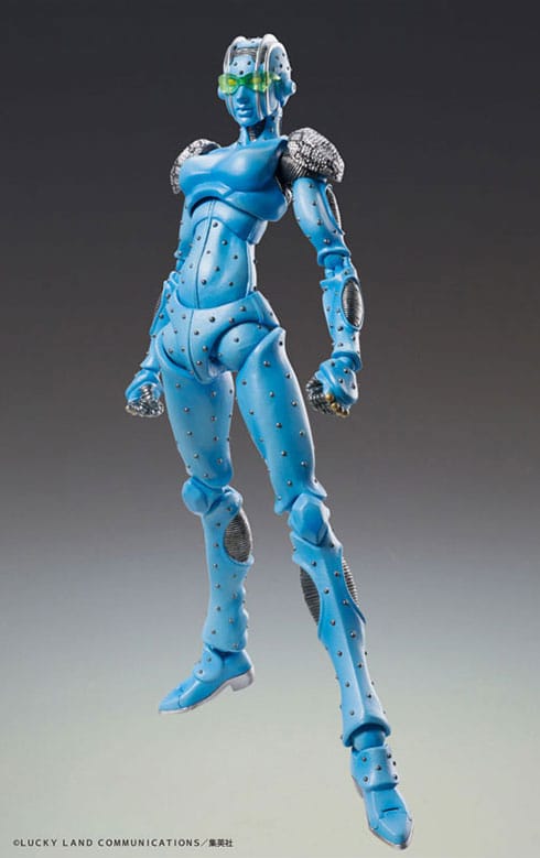 JoJo's Bizarre Adventure Part 6 Stone Ocean Super Action Action Figure Chozokado S·F 16 cm