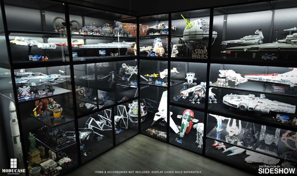 Moducase Acrylvitrine mit Beleuchtung DF60