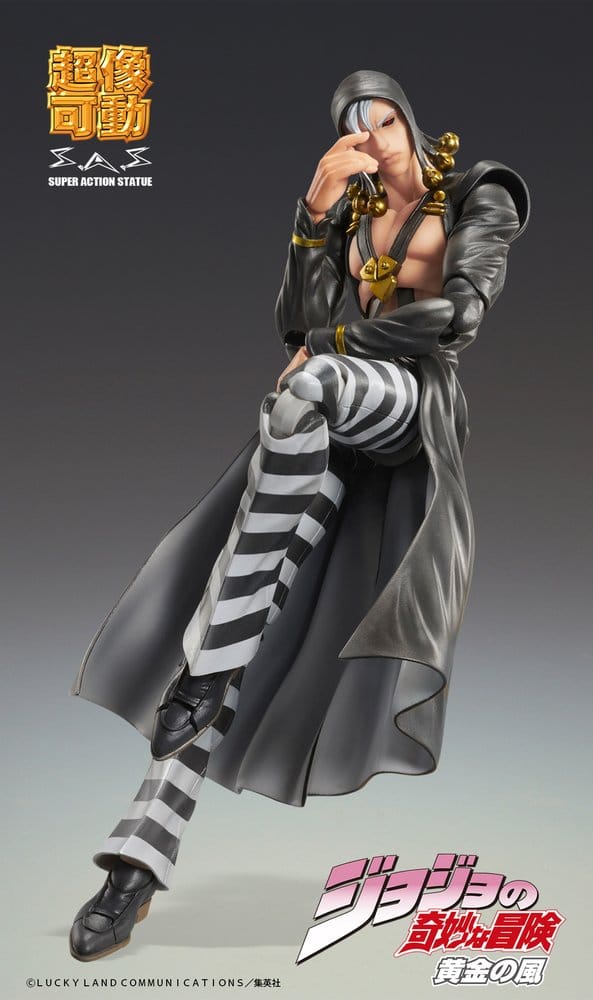 JoJo's Bizarre Adventure: Golden Wind Action Figure Risotto Nero 16 cm