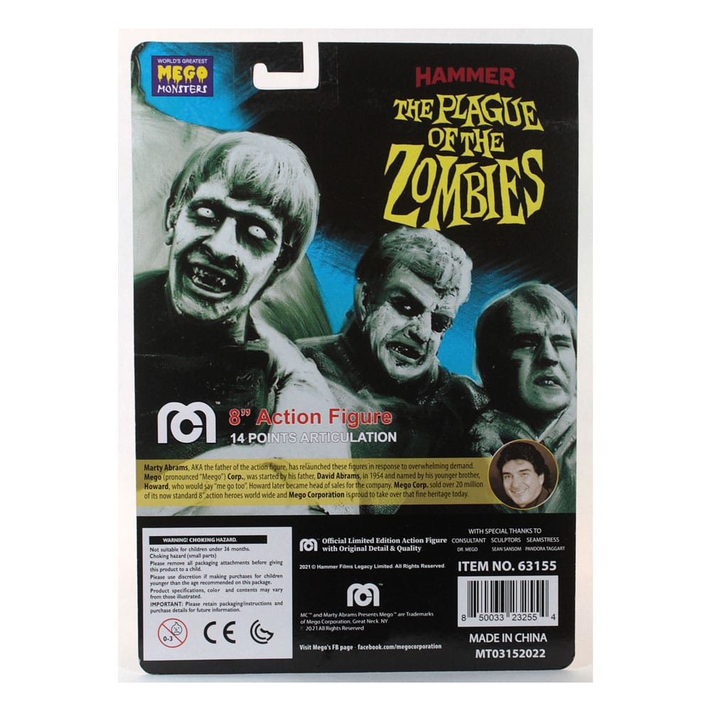 Hammer Horror Action Figure The Plague of the Zombies Limited Edition 20 cm