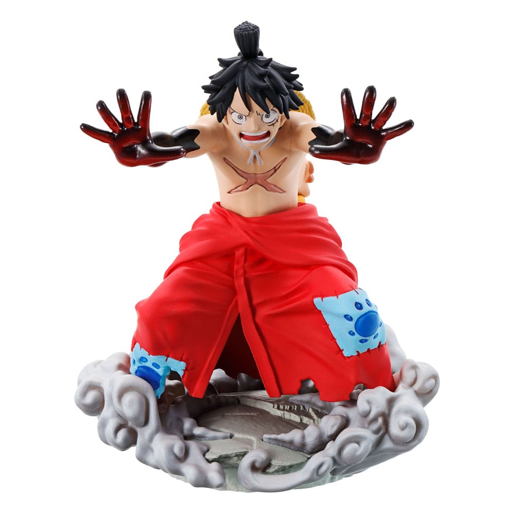One Piece Petitrama PVC Mini Statue Logbox Re Birth Wano Country Vol. 2 Set 9 cm