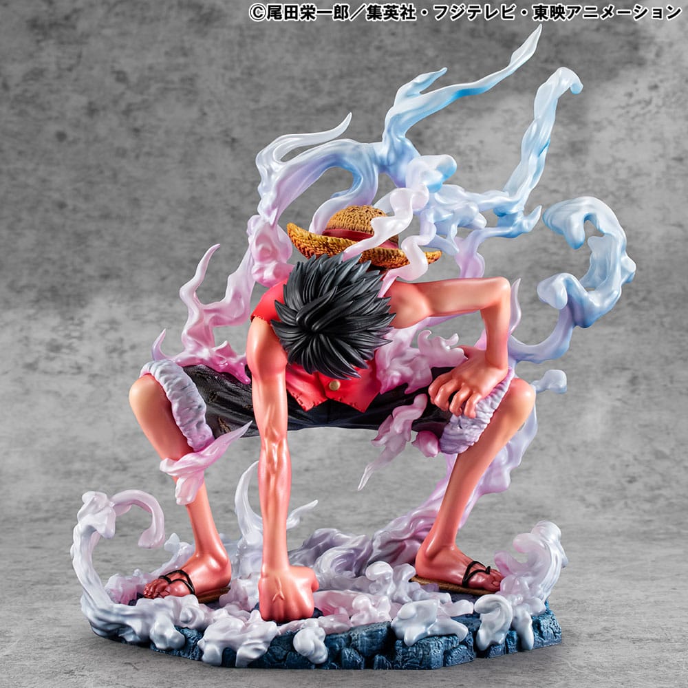One Piece P.O.P PVC Statue Monkey D. Luffy Gear 2 Limited Edition 19 cm