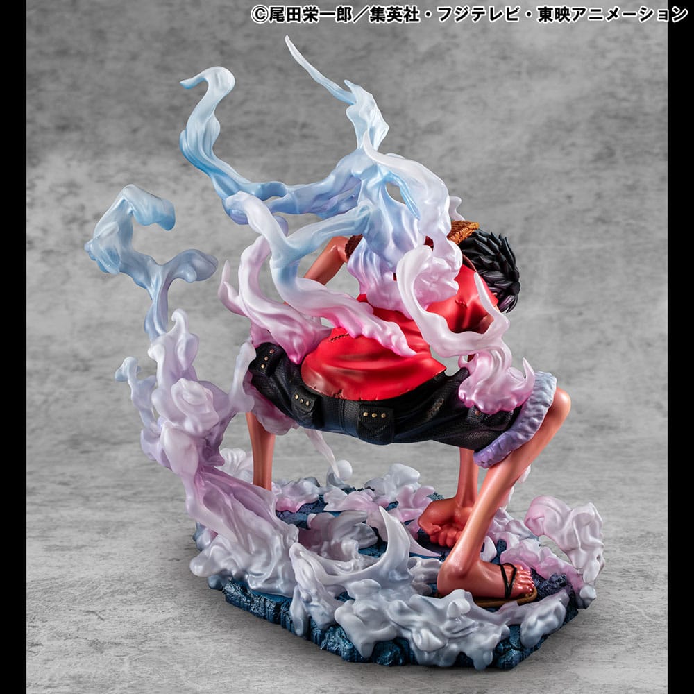 One Piece P.O.P PVC Statue Monkey D. Luffy Gear 2 Limited Edition 19 cm