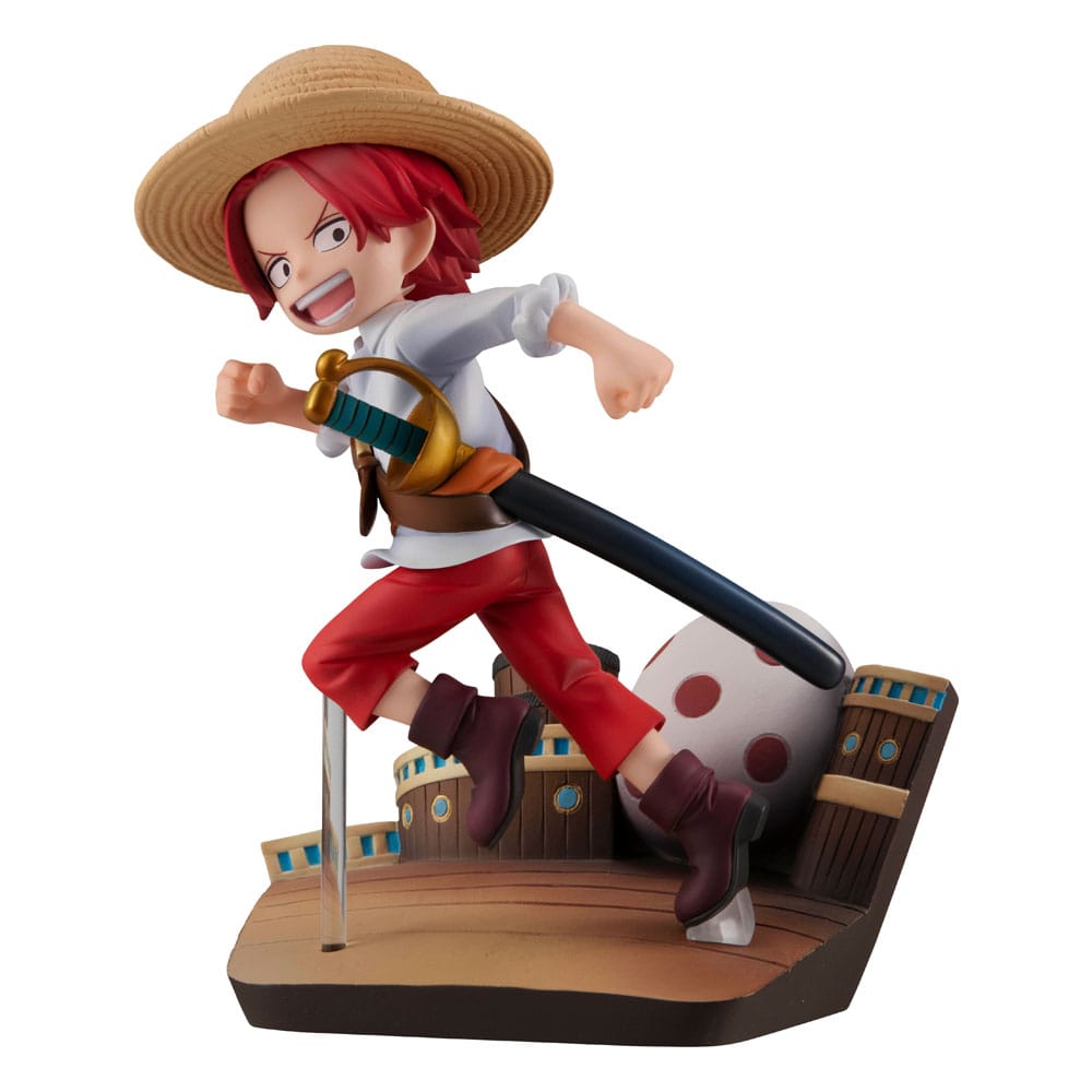 One Piece GEM Series PVC-Statue Shanks Run! Laufen! Laufen! 13 cm