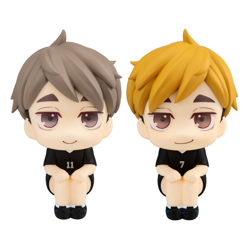 Haikyu!! Look Up PVC Statues Atsumu Miya & Osamu Miya Uniform Ver. 11 cm (with gift)