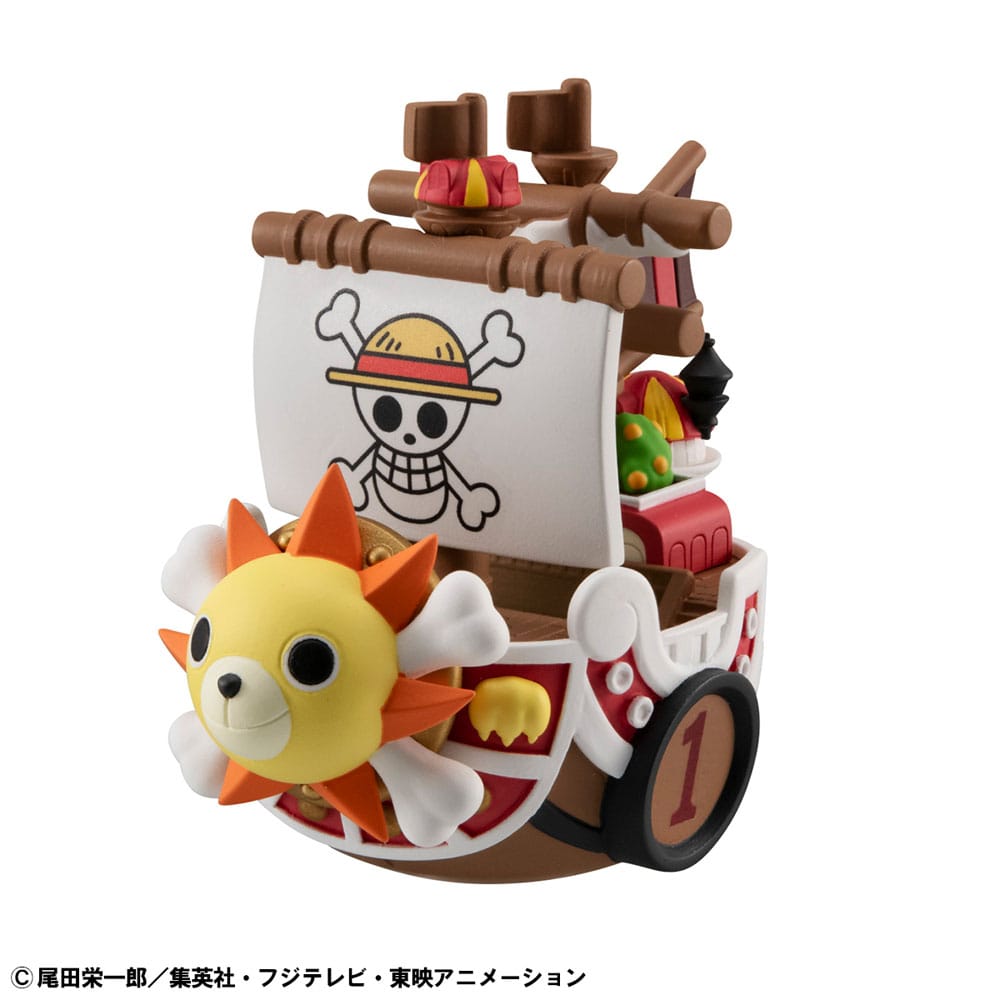 One Piece Yuracolle Series Trading Figure Grand Line 6 cm Assortment (6)