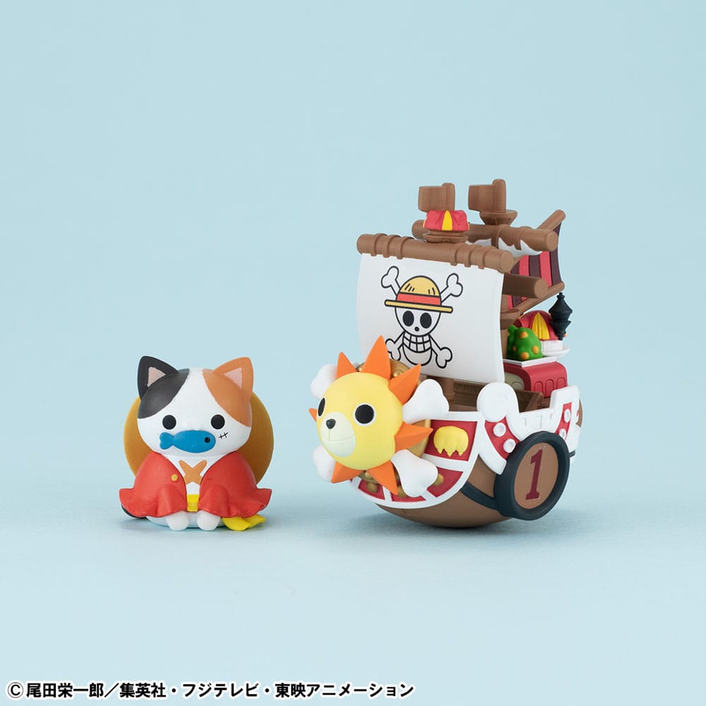 One Piece Yuracolle Series Trading Figure Grand Line 6 cm Assortment (6)