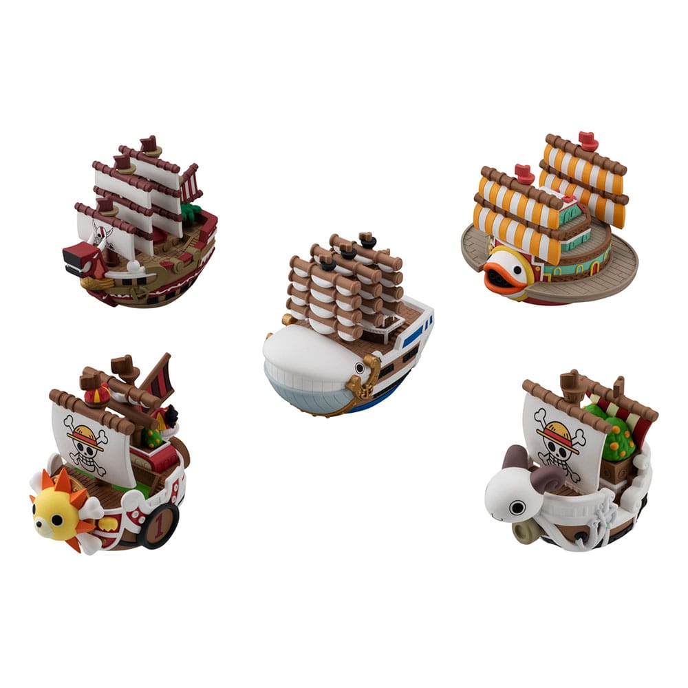 One Piece Yuracolle Series Trading Figure 5-Pack Grand Line 6 cm