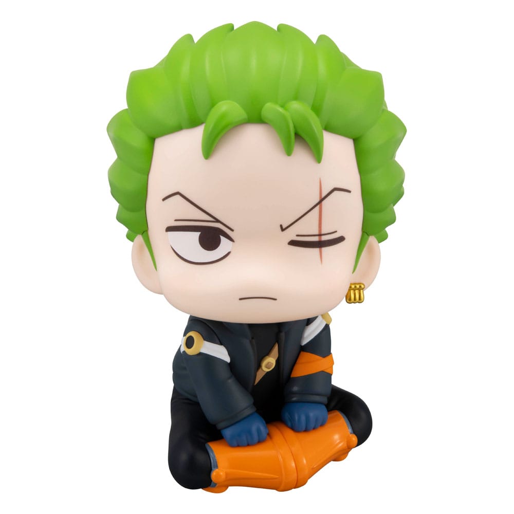 One Piece Look Up PVC Statue Roronoa Zoro Future Island Egghead Ver. 11 cm