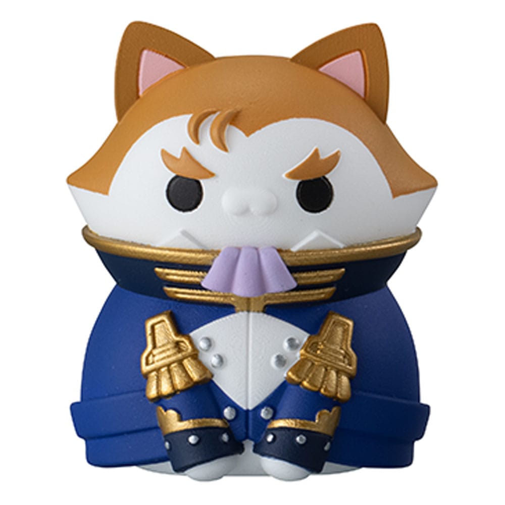 Mobile Suit Gundam Mega Cat Project New Mobile Report Gundam Wing Nyandam Trading Figure Cats Transformation Mission Accomplished! 3 cm Assortment (8)